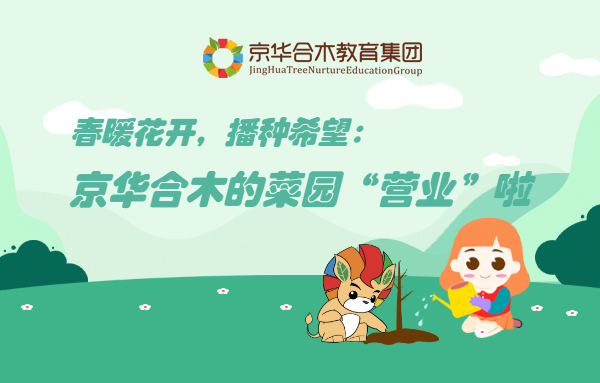 春暖花開，播種希望：京華合木的菜園“營業”啦~