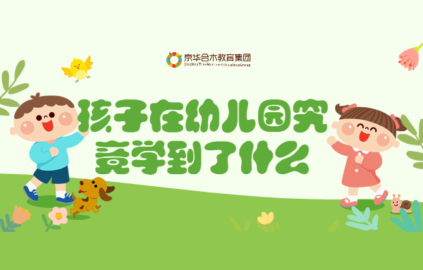 孩子在幼兒園究竟學到了什么？