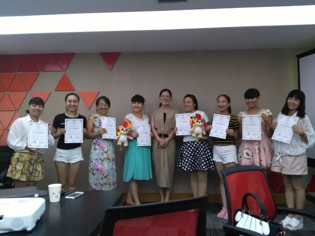 京華合木7月份幼兒園加盟商培訓順利結業！